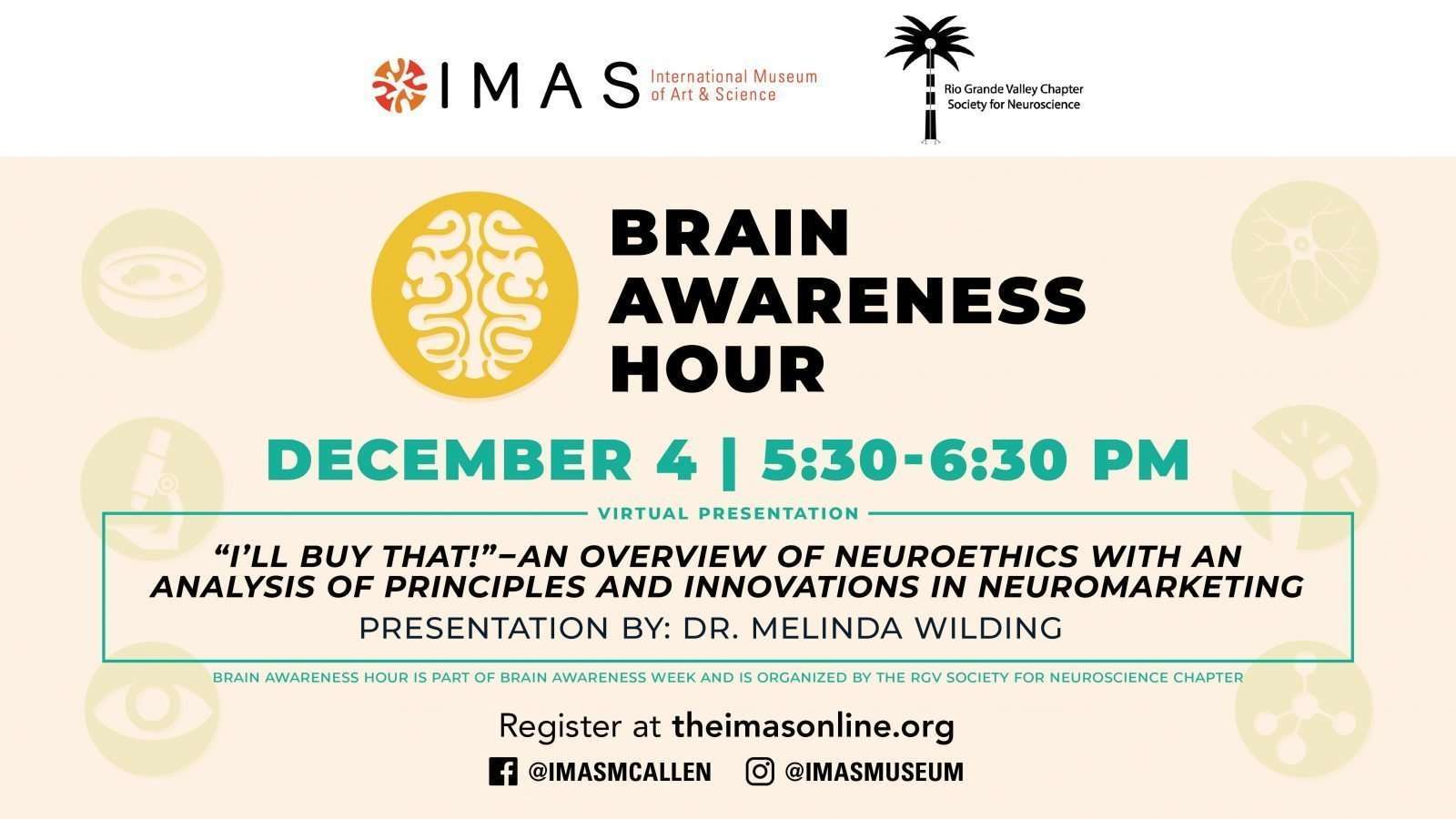 Brain Awareness Hour: Neuroscience December 4