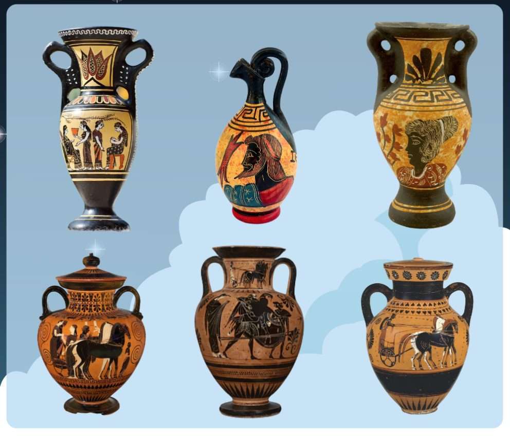 Design a Greek Vase IMAS Winter Art Camp