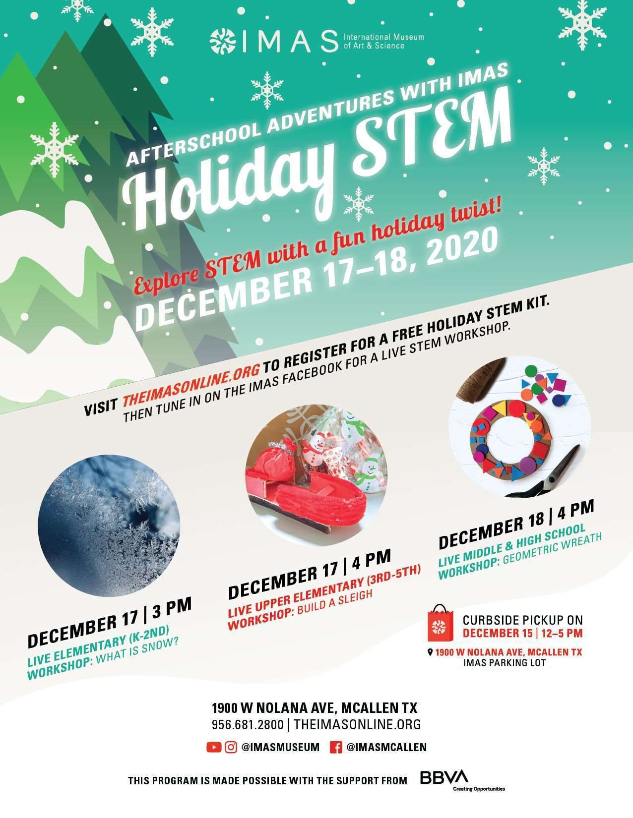 Holiday STEM at IMAS