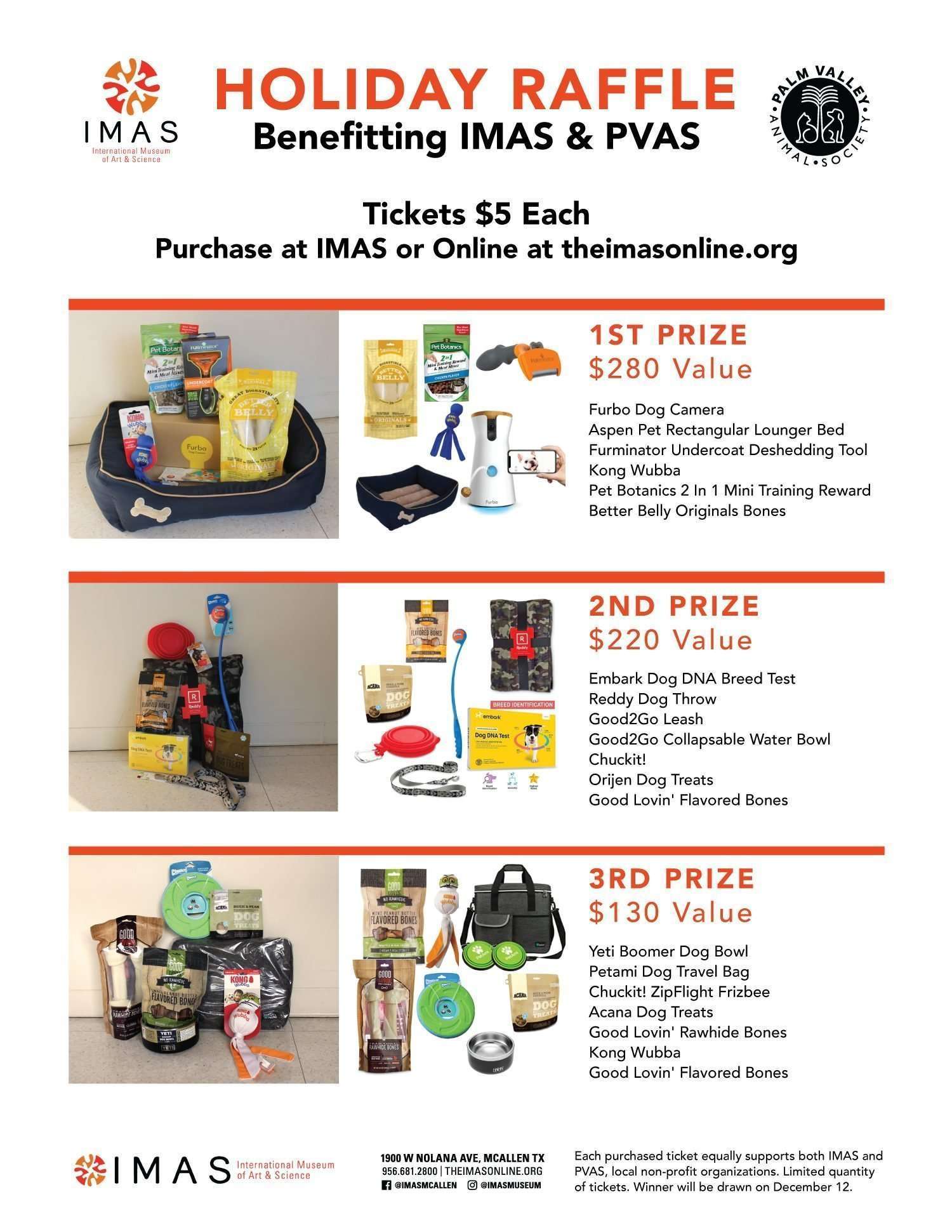 Dog Basket Raffle to Support PVAS and IMAS - IMAS