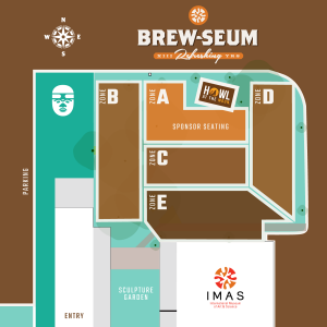 Brew-seum 2021 POD map
