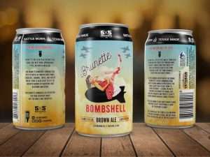 Brunette Bombshell 5x5 Brewing Co.