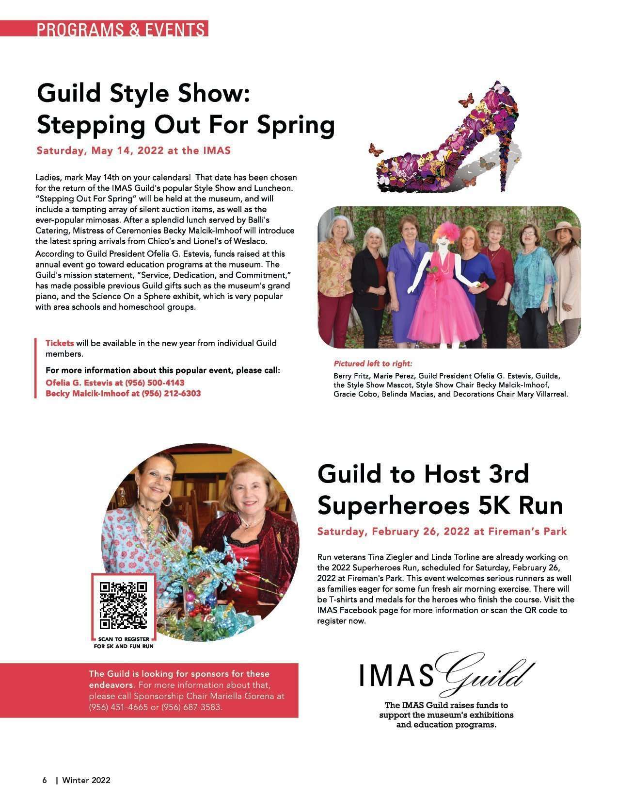 IMAS Musette Newsletter Winter 2022
