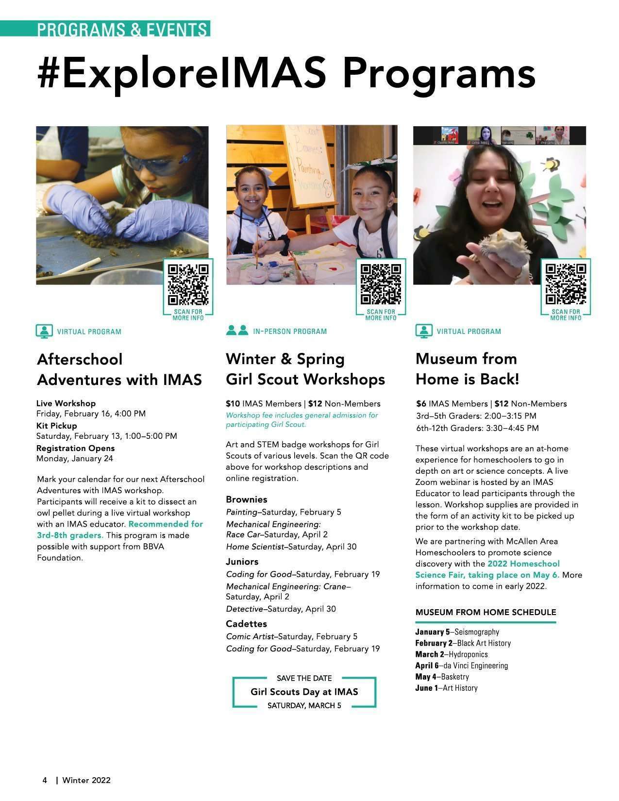 IMAS Musette Newsletter Winter 2022
