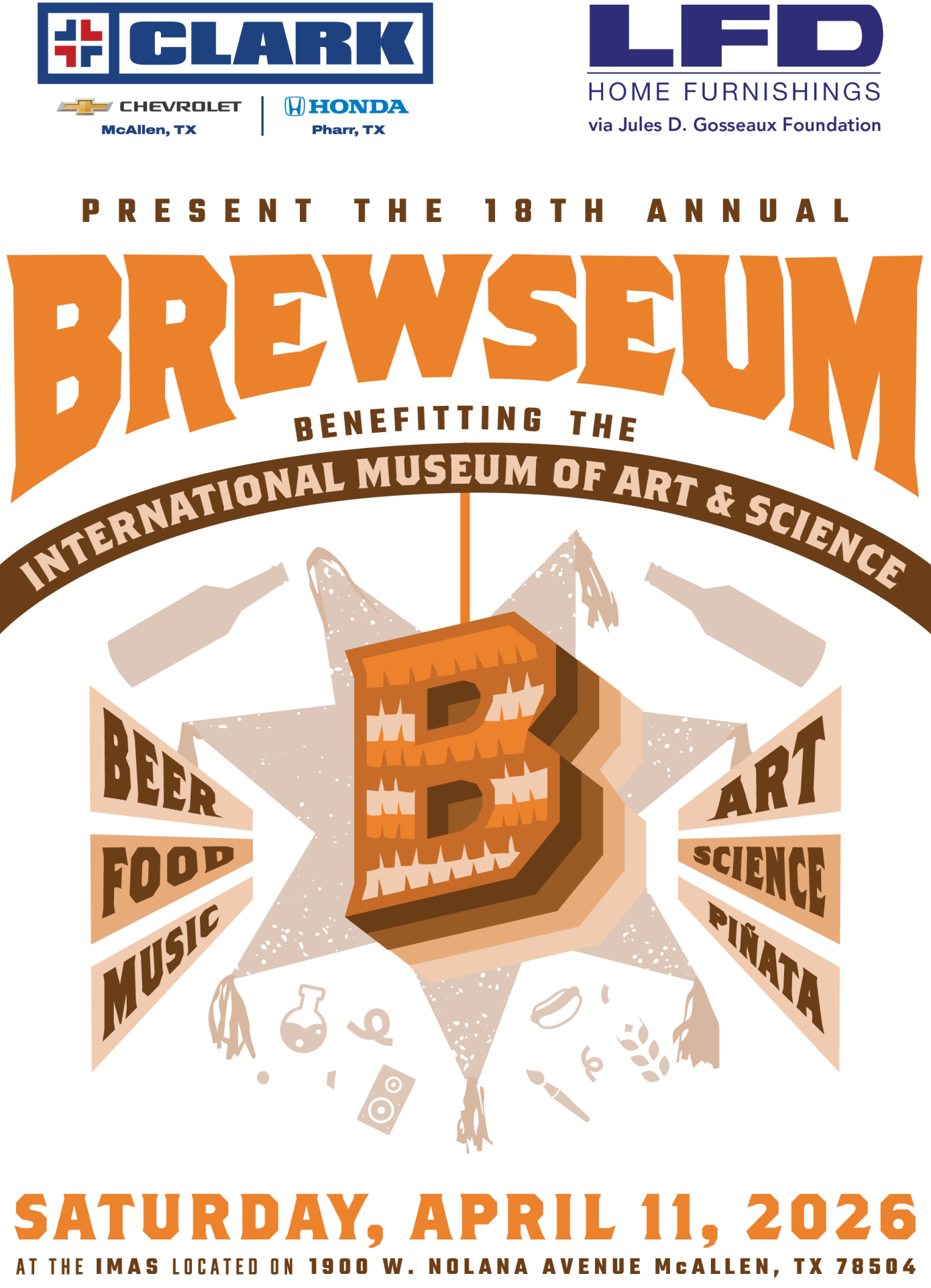 Brew-seum presented by IMAS in McAllen